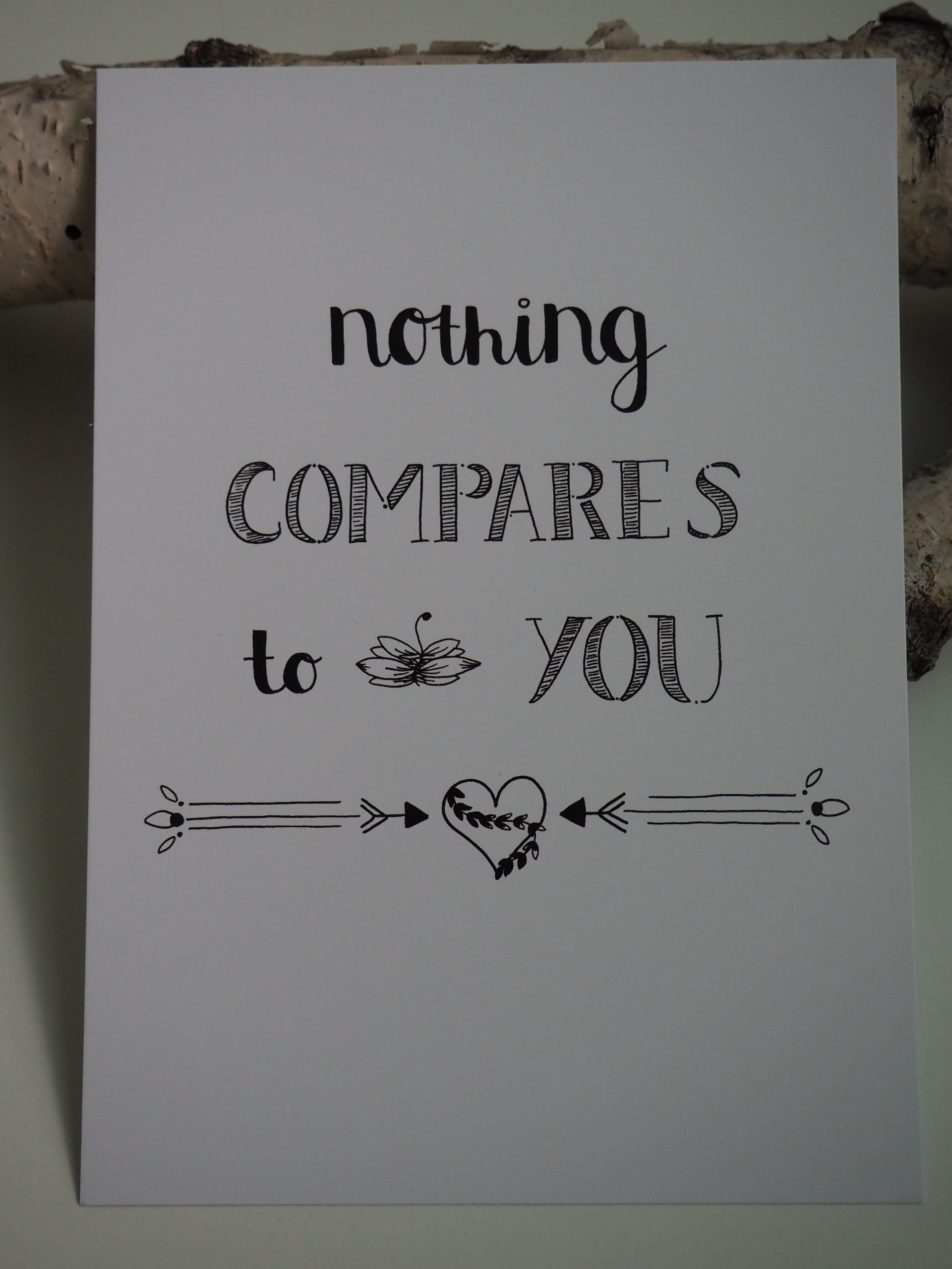Nothing compares to you