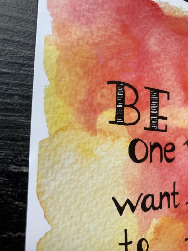 be the one you want to be – Bild 3
