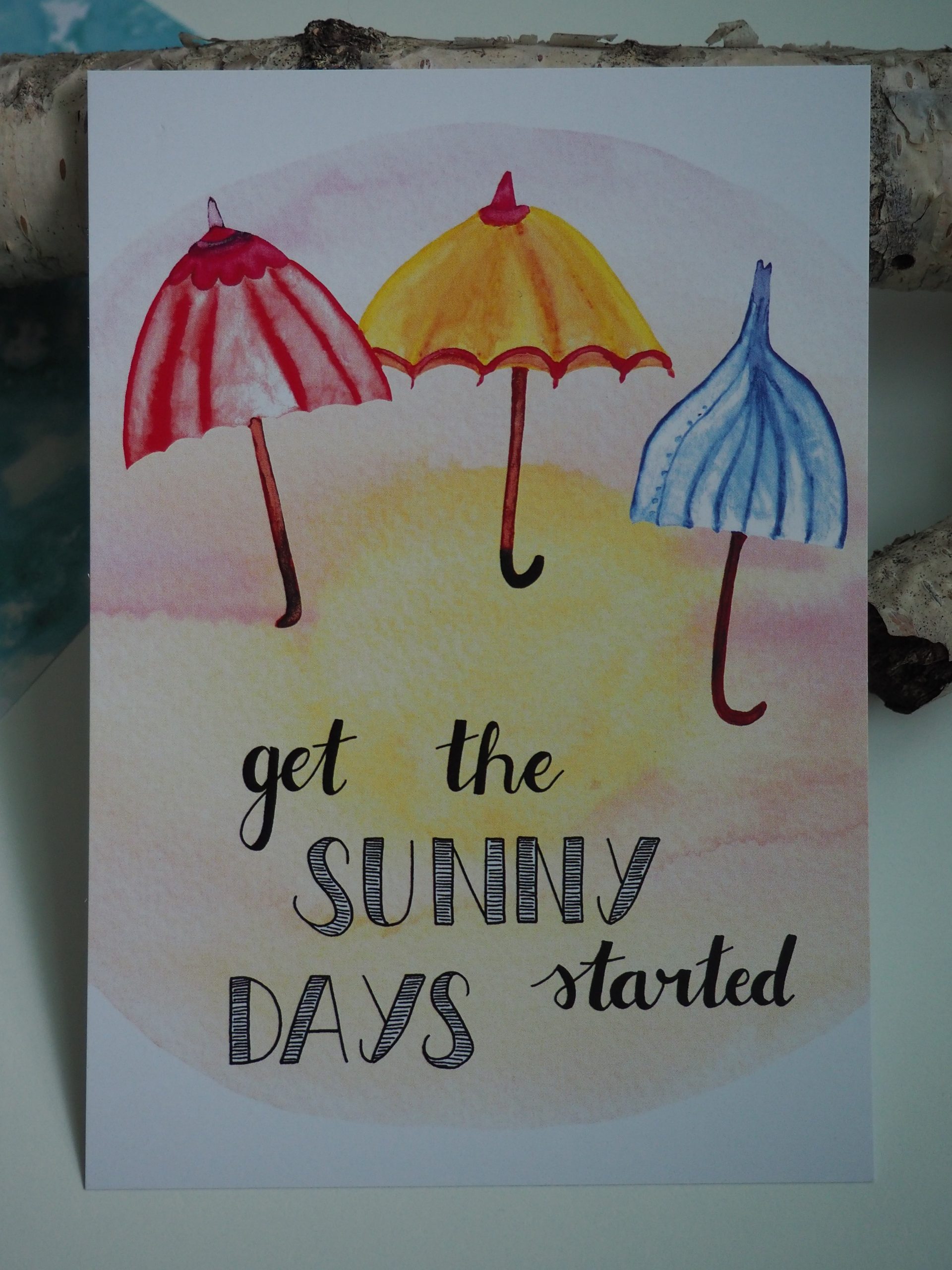Get the sunny days started
