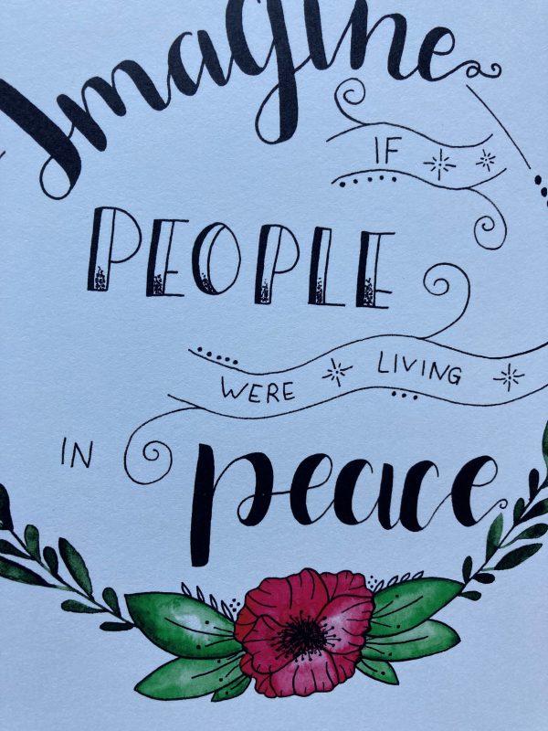 Imagine if people were living in peace – Bild 3