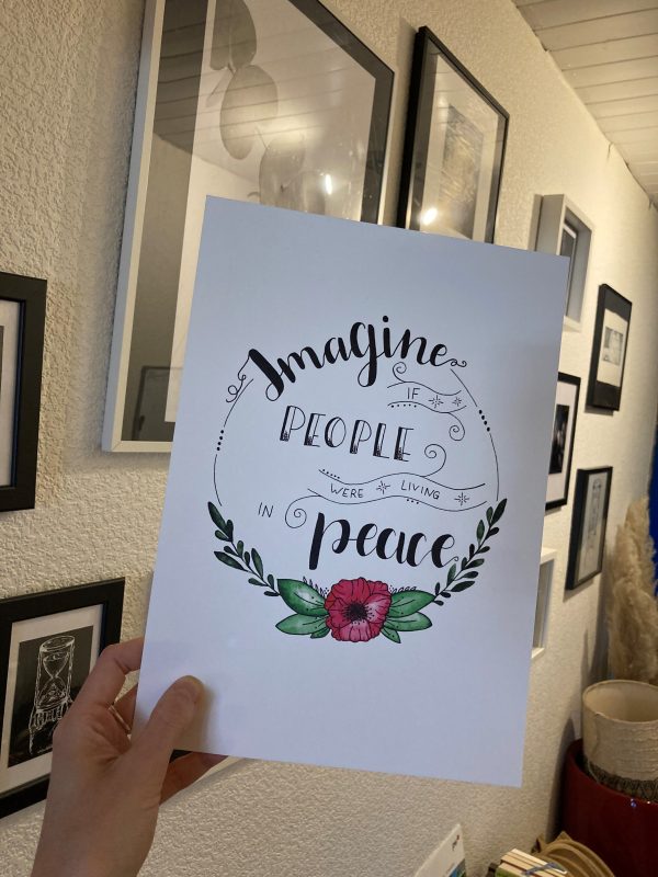 Imagine if people were living in peace – Bild 4